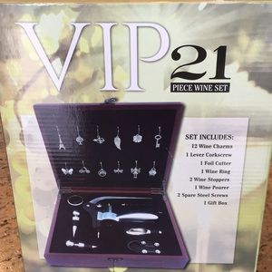 21 piece wine set